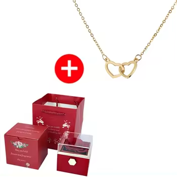 Eternal Rose & Necklace Box