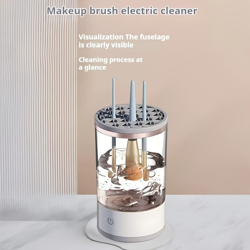 Odorless Battery-Free USB-Powered Makeup Brush Cleaner