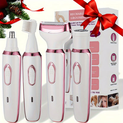 4 in 1 Multi-Function Electric Hair Remover Set