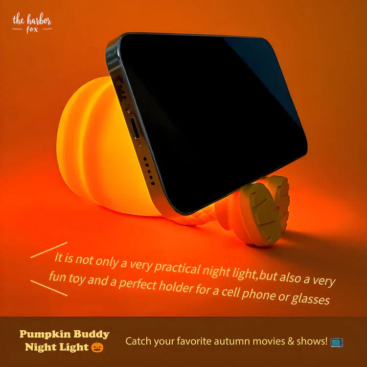 Cute Pumpkin Night Light Silicone