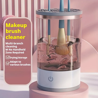 Odorless Battery-Free USB-Powered Makeup Brush Cleaner