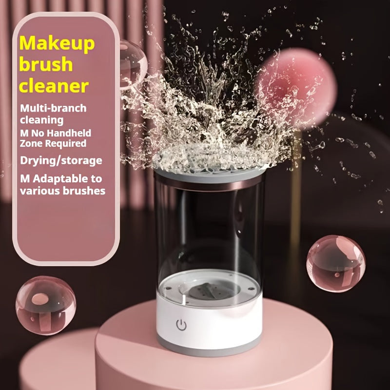 Odorless Battery-Free USB-Powered Makeup Brush Cleaner