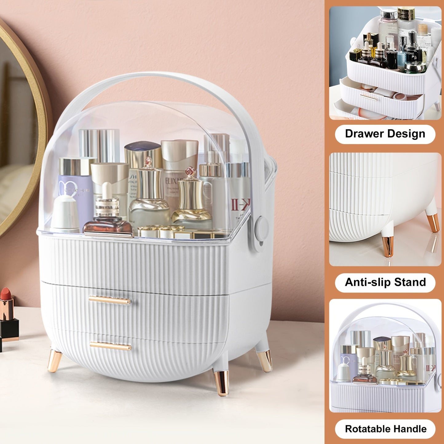 Display Cases Makeup Organizer