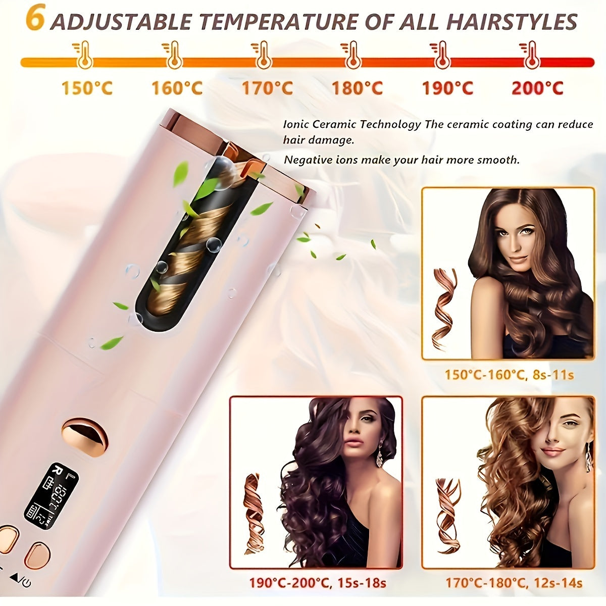 Cordless Hair Curle