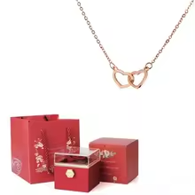 Eternal Rose & Necklace Box