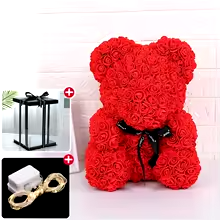 Eternal Rose Teddy Bear