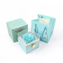 Eternal Rose & Necklace Box