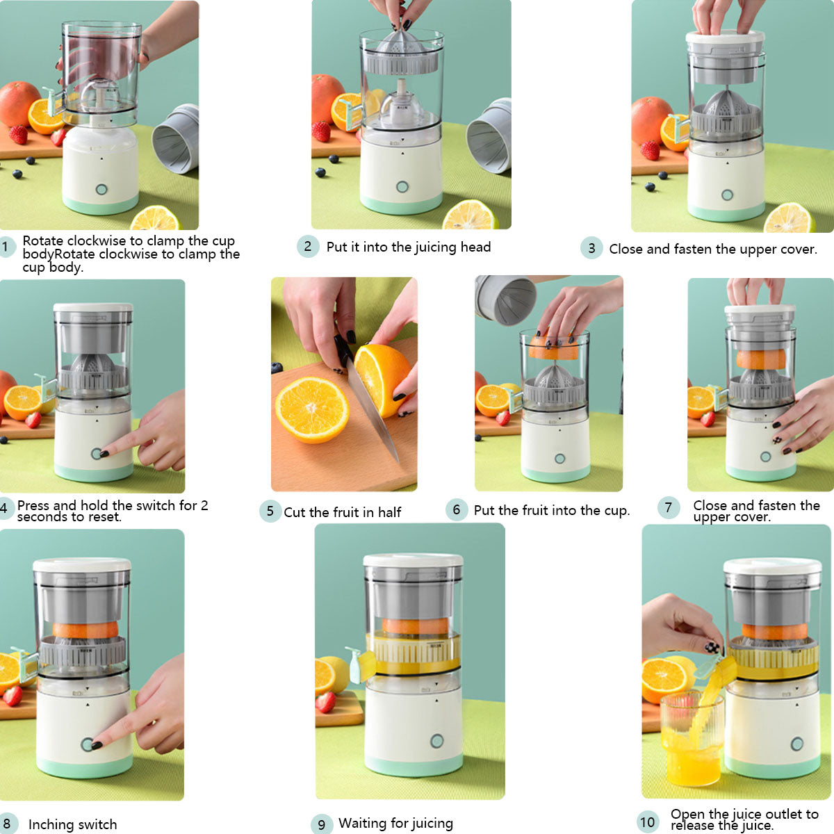 Wireless Electric Juicer