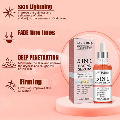 5 In 1 Fade fine lines Firming Face Serum