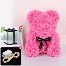 Eternal Rose Teddy Bear