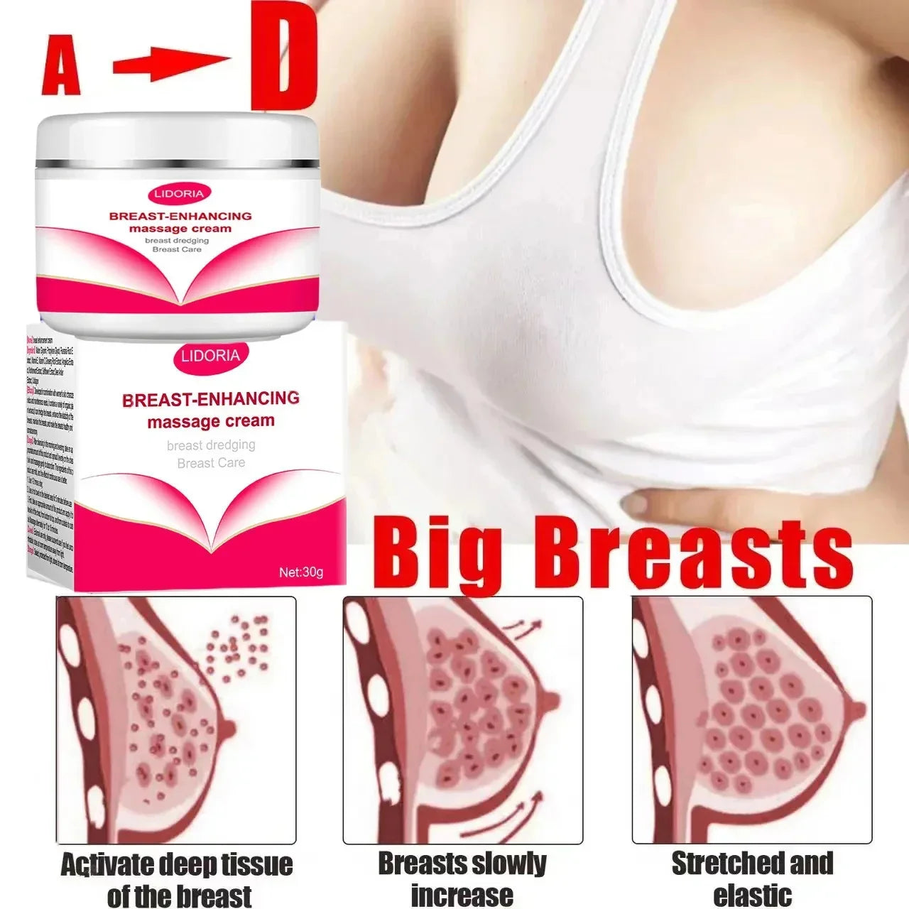 Natural Breast Enlargement Crea