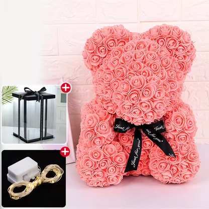 Eternal Rose Teddy Bear