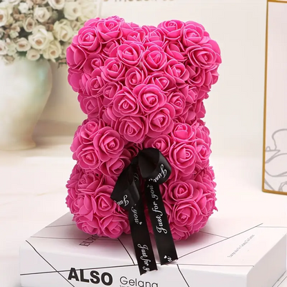 Eternal Rose Teddy Bear