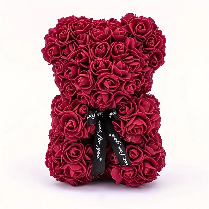 Eternal Rose Teddy Bear