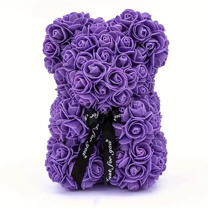 Eternal Rose Teddy Bear