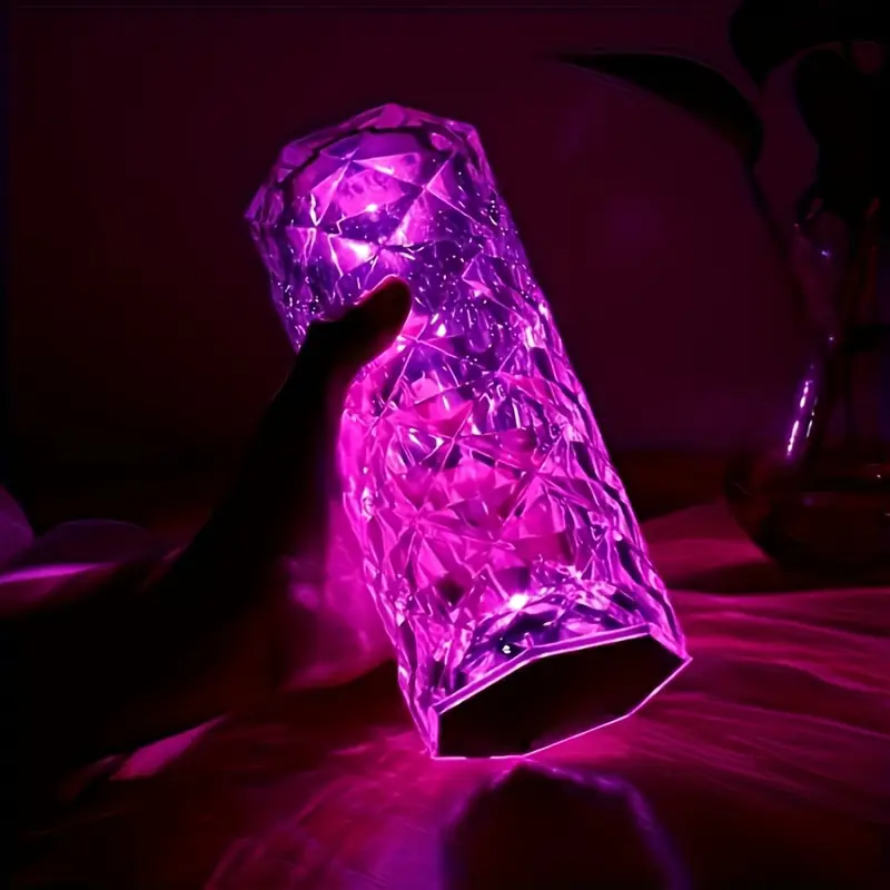 Crystal Diamond Table Lamp