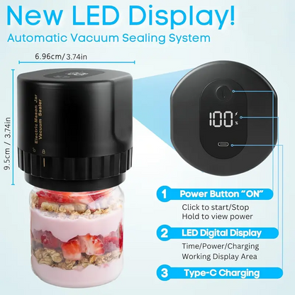 Electric Jar Vacuum Sealer