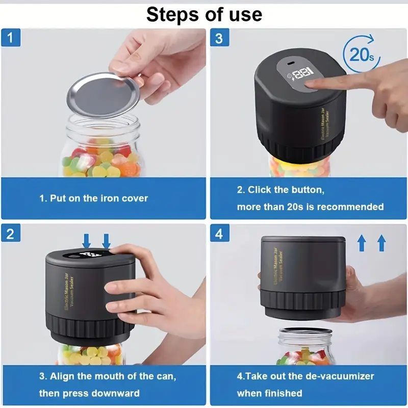 Electric Jar Vacuum Sealer